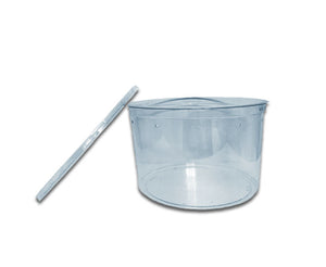 6.75" - 64oz Clear Container with Lid