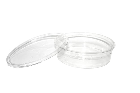 6.75" - 32oz Clear Container with Lid