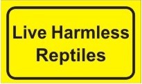 Live Harmless Reptiles Sticker – Shipping Supplies