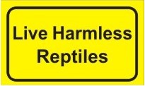 Live Harmless Reptiles Sticker